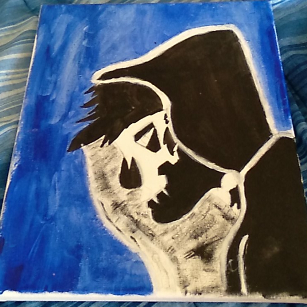 Canvas paintings ( Skeleton boy)